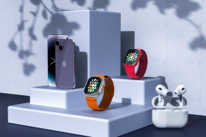 iphone14手机  苹果最新系列产品 apple watch系列产品渲染（高质量 含原图）